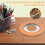 Circle Drawing Tool, Adjustable Circle Drawing Tool, Multifunctional Plotter, Rotatable Plotting Tools for Woodworking 6