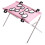 Detachable Washable Pet Grooming Bed AntiScratch Hammock-Pink 1