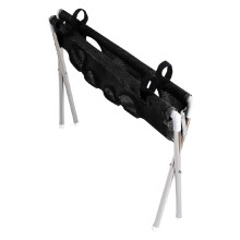 Detachable Pet Grooming Hammock With Support Frame-Black