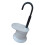 Classical Italian Coffee Maker 50Ml Aluminum Construction-White 1