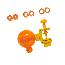 Interaction Cats Treats Feeder Rotating Food-Oranges  through
