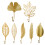 Elegant Iron Plant Leaf Shaped Wall Mount Hook For Small Spaces 1