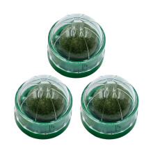 3Pack Katzen Zähne Reinigung Teaser Spielzeug Katzenminze-Grün