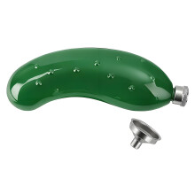 Stainless Steel Travel Flask Ideal For Hiking And-Cucumber B