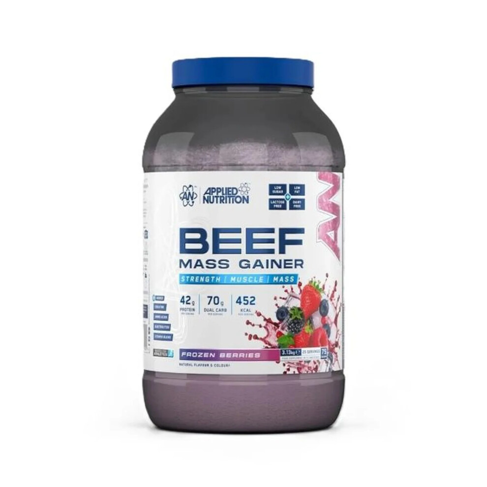 Applied Nutrition Unisex Multicolor Beef Mass Gainer Powder - Frozen Berries - 25 Servings - Image 4