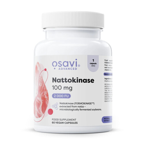Nattokinase, 100mg - 60 vegan caps