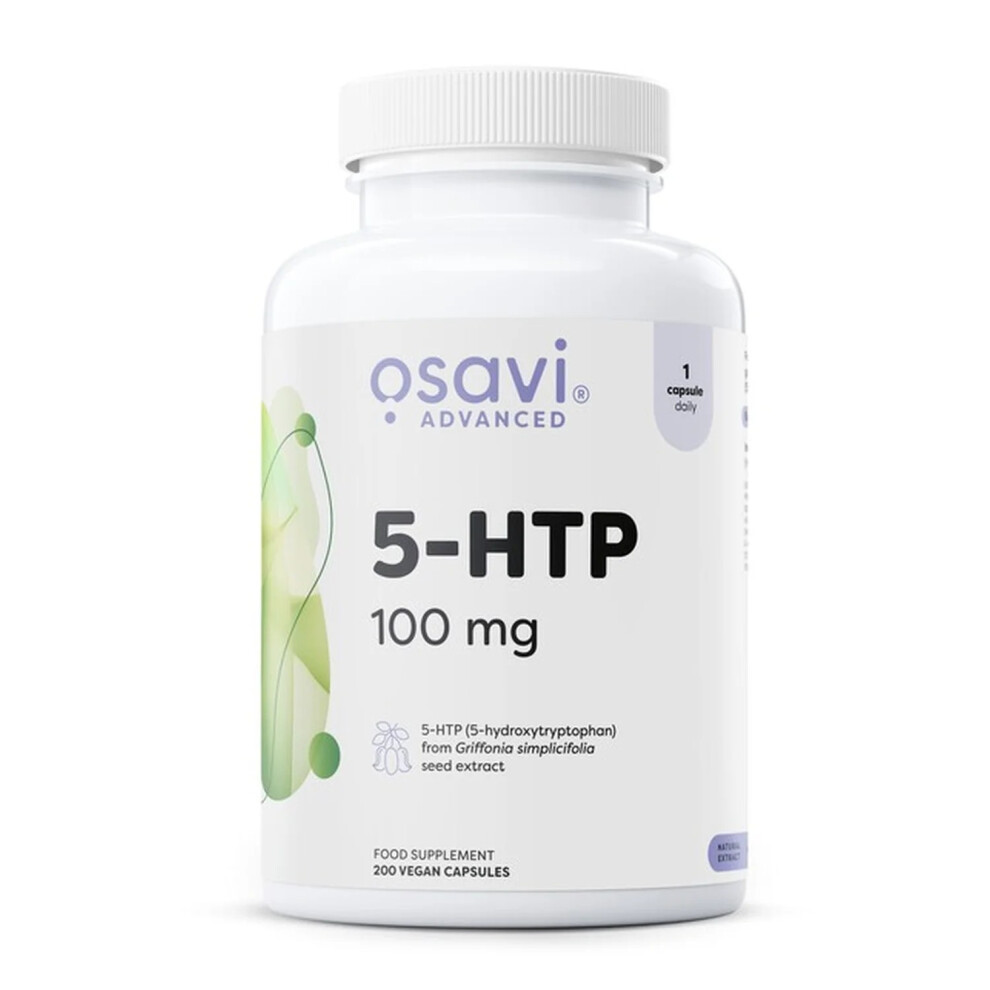 5-HTP, 100mg - 200 vegan caps - Image 4