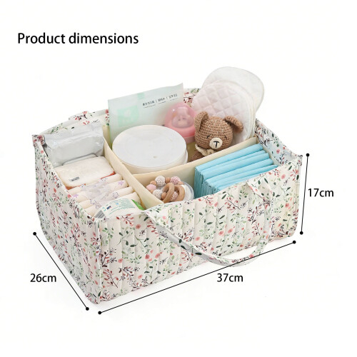 Room Decors Friendly Diaper Storage Solution Nursery Storage Bag 2
