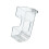 Outil d'alimentation d'aquarium transparent, distributeur de 1