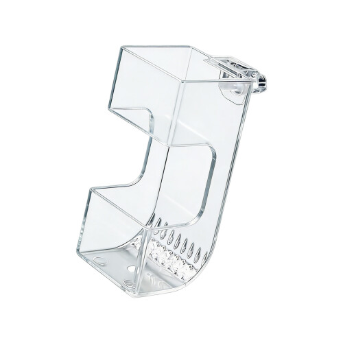 Outil d'alimentation d'aquarium transparent, distributeur de