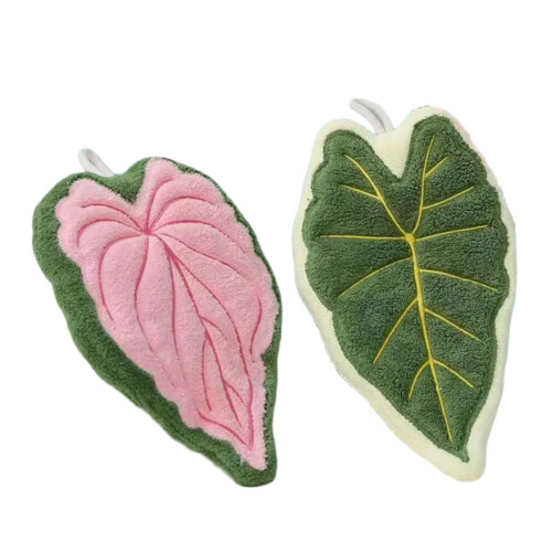 Caladium Hand Towels for Bathroom Kitchen Microfiber Hand-Mix