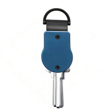 Strong Alloy Key Rings Holder With Rustproof Design-royal blue