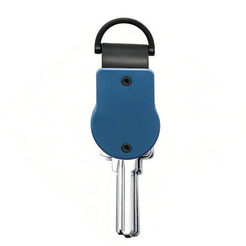 Strong Alloy Key Rings Holder With Rustproof Design-royal blue