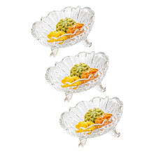 Premium Small Glass Dish For Fruits And Nut-Transparent color