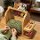 Handcrafted Timber Fiber Container Having Two Supports And 2