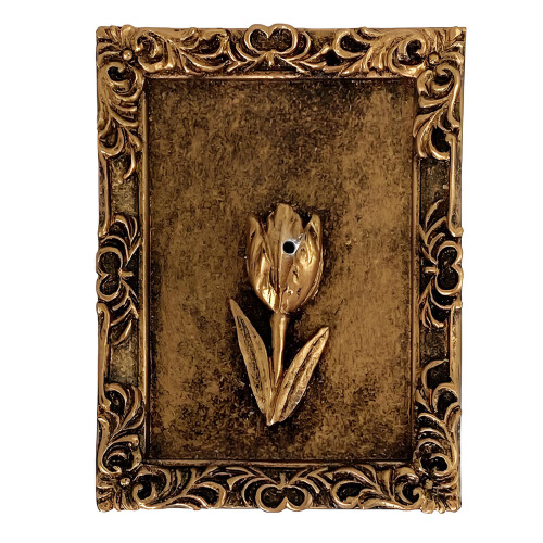 Multipurpose Resin Home Fragrances Dispenser For-Bronze Square