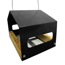 Nature Friendly Bird Home And Food Provider For Outdoor-Black