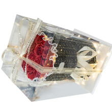 Lovely Soap Rose Flowers Bouquets Set Wedding-langmanhong