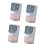 Portable Dustproof Cotton Swab Storage Box With Rotating-Blue 1