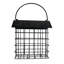 Attractive Metal Wild Bird Dispenser For Nature Viewers-Black