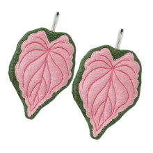Weiche und saugfähige Handtücher für Küche, Badezimmer,-Rosa