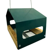 Distinctive Metal Bird Shelter And Wildlife Residence-Green