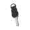 Sturdy Metal Keychain Accessory Holds Multiple-carbon fiber 1