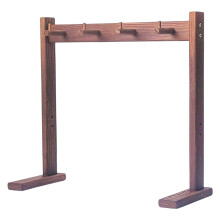 Mehrzweck-Holzaufhänger für 5 Windspiele, minimalistische-groß