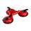 High Strength Aluminum Suction Cup With Antislip-Red 3 claws 1