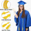 48pcs Multifunctional Polyester Graduation Rope Braided-grey 7