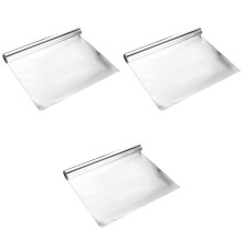 6 Silber Aluminium Backpapier Ideal Für Grill Und Küchengebrauch
