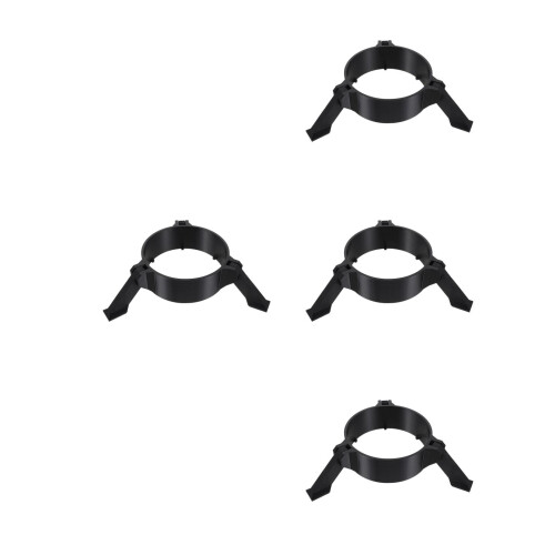 4Pièces Base Ajustable Porte-Flèches En Pet Noir Durable Compact 1