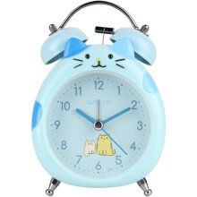 Despertador infantil silencioso, alarma potente para quienes tienen el sueño pesado, con decoración clásica para el hogar, diseño mini redondo a