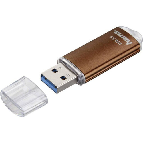 Hama Clé USB - HAMA - FlashPen Laeta - 128 Go - USB 3.0 - Marron 2