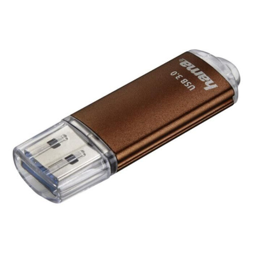 Hama Clé USB Hama FlashPen Laeta 256 Go USB 3.0 - Brun