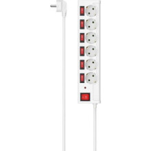 Multiprise intelligente - Hama - 00223157 - 6 AC-Ausgänge - 1,4 m - 3680 W