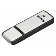 Clé USB "Fancy", USB 2.0, 32 GB, 10 MB/s, noir/argent, emballage fin