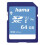 Hama Carte SDXC 64GB CL.10 UHS-I 80MB, packaging FIN 1