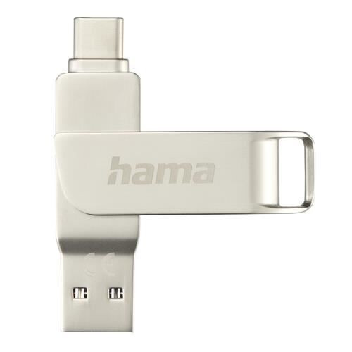 Hama Clé USB - HAMA - C-ROTATE PRO - 128GB - 100MB/s - USB-C 3.1-3.0 1