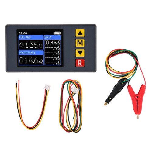 TS457 Voltage Internal Resistance Tester AC 4-Wire Method Voltage Meter Internal Resistance Test Device 18650 B