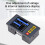 TS457 Voltage Internal Resistance Tester AC 4-Wire Method Voltage Meter Internal Resistance Test Device 18650 B 4