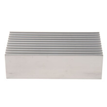 Zilverkleurige Aluminium Radiator Koellichaam Koellichaam 100x50x30 mm