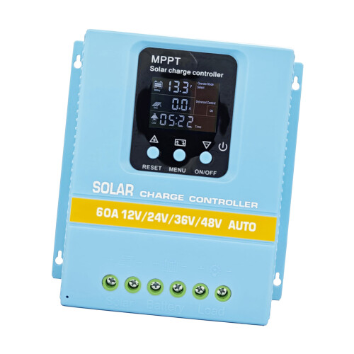 MPPT-zonnelaadcontroller met achtergrondverlichting-60A