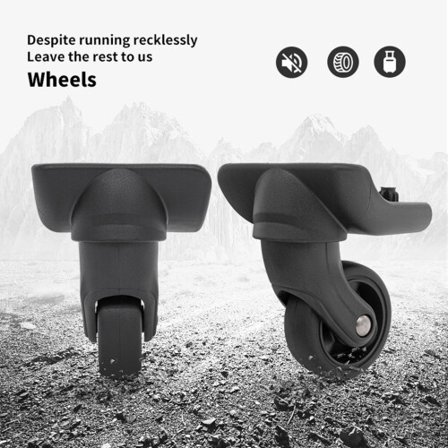 Réparation de roues de valise, 4 pièces, roues de remplacement 1