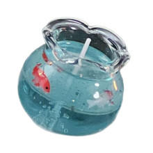 Grappige mini-aquariums Aromatherapie waskaars voor ontspanning