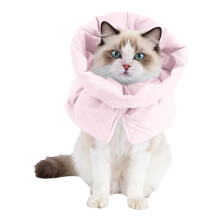 Weiches Hundehalsband für Katzen nach Operationen,-S Rosa