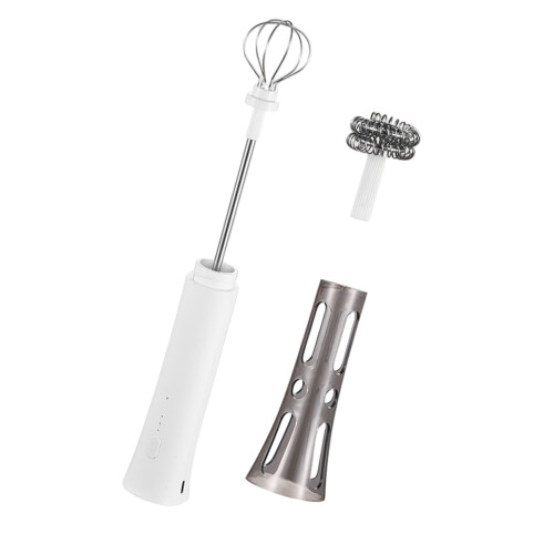 Elektrische Koffieopschuimer Stirrer USB Oplaadbare Verstelbare