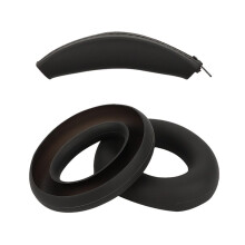 Oorkussens voor Soundcore Space Q45/Life Q30 Q35 Hoofdtelefoon Siliconen Beschermhoes Oorkap Hoofdband Reparatieonderdelen A