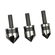 Jeu de 3 forets à fraiser en acier au carbone, 12mm, 16mm,-3