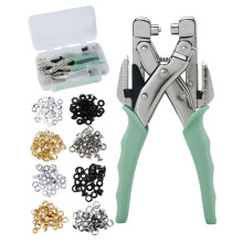 Tragbares Handlocher-Set für Lederhandwerk, Buchbinden und